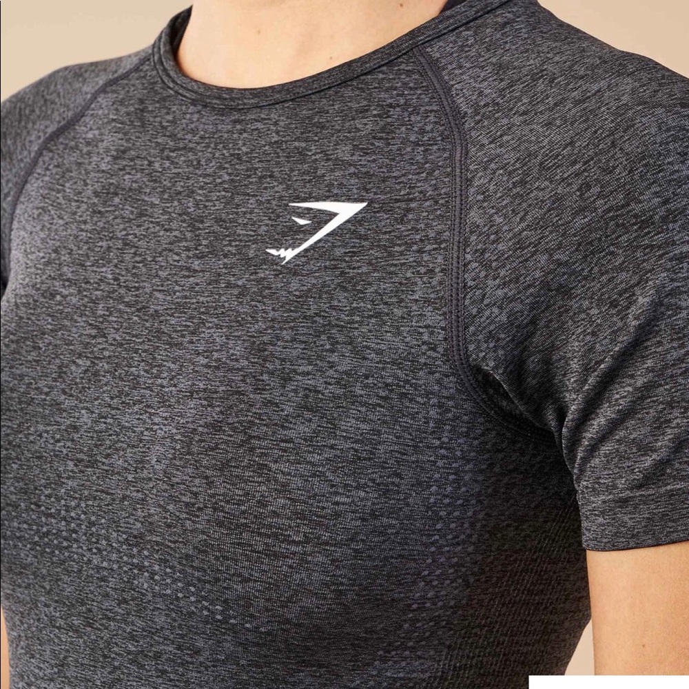 Gymshark Seamless Black/Marl T-Shirt
